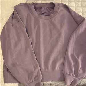Lululemon Athletica Lavender Sweatshirt size 10